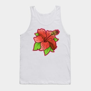 Hibiscus Tank Top